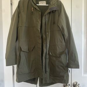 Rei Olive Green Field Parka Jacket